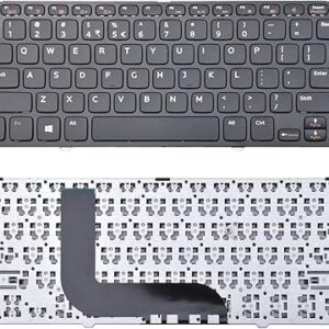 Keyboard Compatible with Dell inspiron 13Z-5323 14Z-5423 14Z-4523 14Z-3528 14Z-3526 14Z-5323,Vostro 3360 v3360 v3560D V3360D V3450D V3460D Series Laptop Black US Layout 5FCV3 V128725BS1 90.4