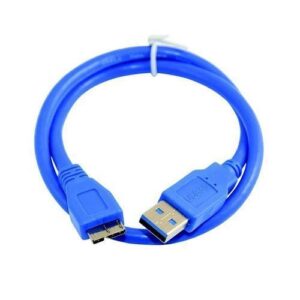 Barksdale USB Data External HDD Hard Drive Disk Cable Blue