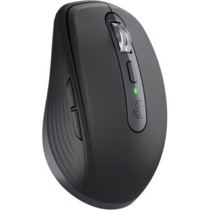 Logitech MX Anywhere 3S for Business Wireless and Bluetooth Rechargeable Mouse - Graphite - 910-006958