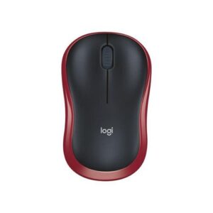 Logitech M185 Wireless Mouse&nbsp- Grey & Red, (1YR WRTY)