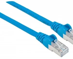 Network Patch Cable - Cat6 - 2m - Blue - Copper - S/FTP - LSOH / LSZH - PVC - RJ45 - Gold Plated