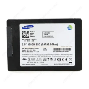 Samsung 2.5" 128GB Solid State Drive (SSD) SATA III 6.0Gbps