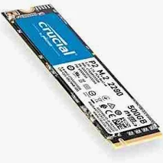 Crucial P2 500GB 3D NAND NVMe PCIe M.2 SSD Up to 2400MB/s