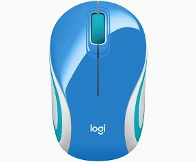 Logitech Wireless Mouse-M187 Blue