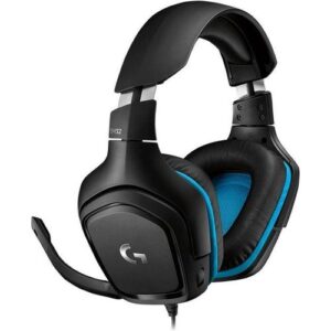 Logitech G432 Wired Virtual 7.1-Channel Gaming Headset - Black