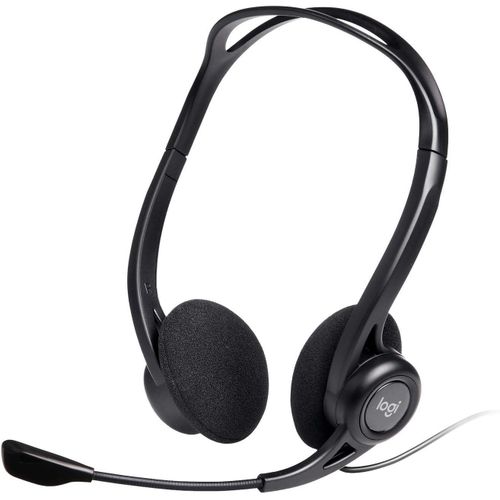 Logitech 960 USB Computer Headset - Black