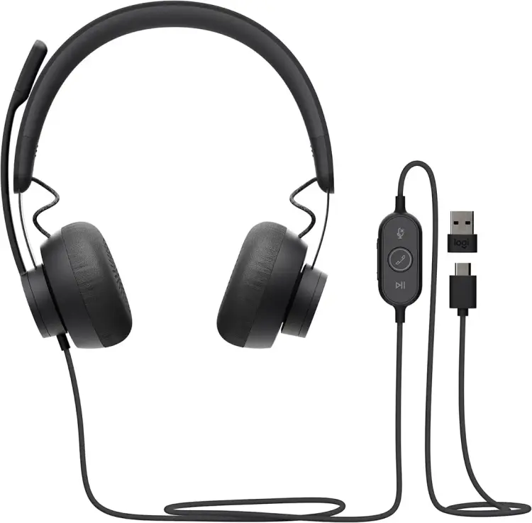 Logitech Zone Wired Noise Cancelling Headset