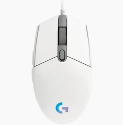 Logitech G102 LIGHTSYNC RGB 6 Button Gaming Mouse (White) - Image 2