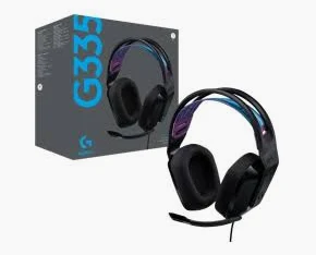 Logitech G335 Wired Gaming Headset, with Flip to Mute Microphone, 3.5mm Audio Jack, Memory Foam Earpads, Lightweight